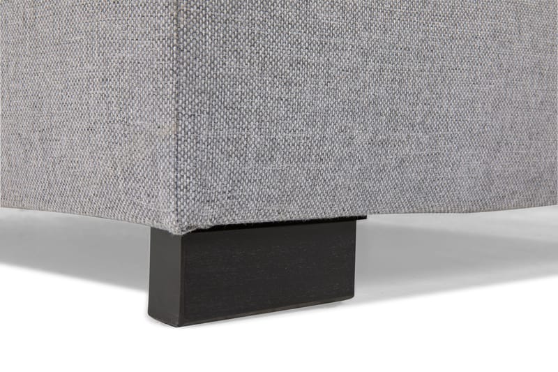 Crazy 4-sits Högervänd U-formad Small Soffa med Divan och Schäslong i Tyg inkl Kuvertkuddar - Grå - Möbler - Soffa - U-soffa