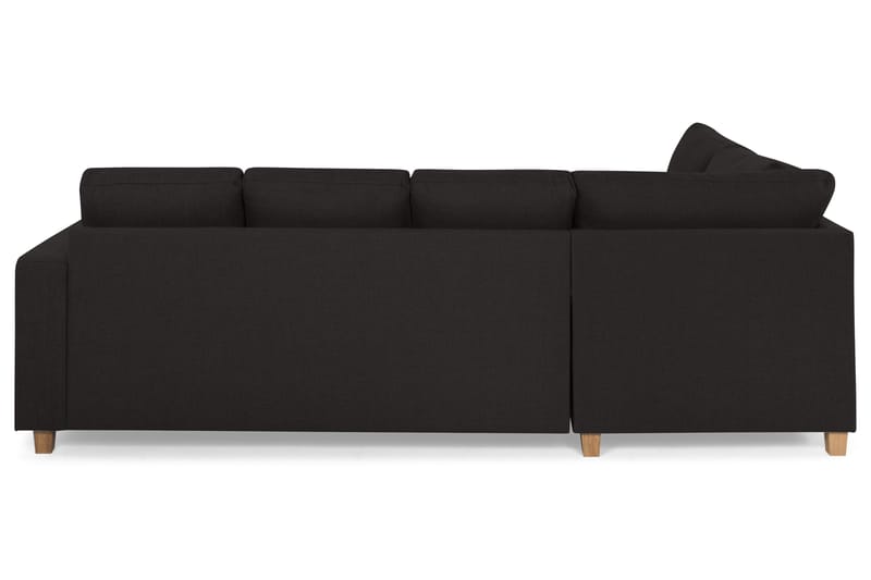 Crazy 4-sits Vänstervänd U-formad Large Soffa med Divan och Schäslong i Tyg - Antracit - Möbler - Soffa - U-soffa