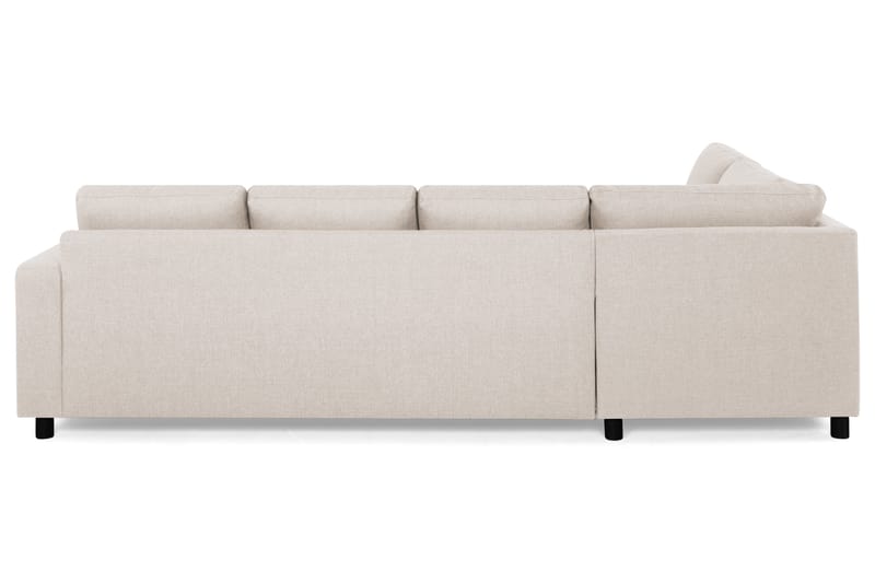 Crazy 4-sits Vänstervänd U-formad Large Soffa med Divan och Schäslong i Tyg - Beige - Möbler - Soffa - U-soffa