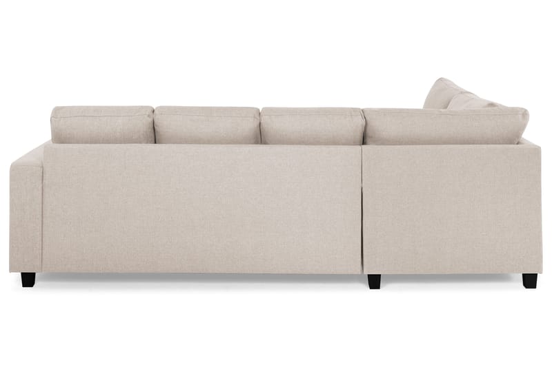 Crazy 4-sits Vänstervänd U-formad Large Soffa med Divan och Schäslong i Tyg - Beige - Möbler - Soffa - U-soffa