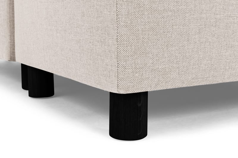 Crazy 4-sits Vänstervänd U-formad Large Soffa med Divan och Schäslong i Tyg - Beige - Möbler - Soffa - U-soffa