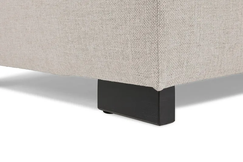 Crazy 4-sits Vänstervänd U-formad Large Soffa med Divan och Schäslong i Tyg - Beige - Möbler - Soffa - U-soffa