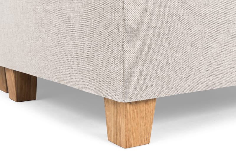 Crazy 4-sits Vänstervänd U-formad Large Soffa med Divan och Schäslong i Tyg - Beige - Möbler - Soffa - U-soffa
