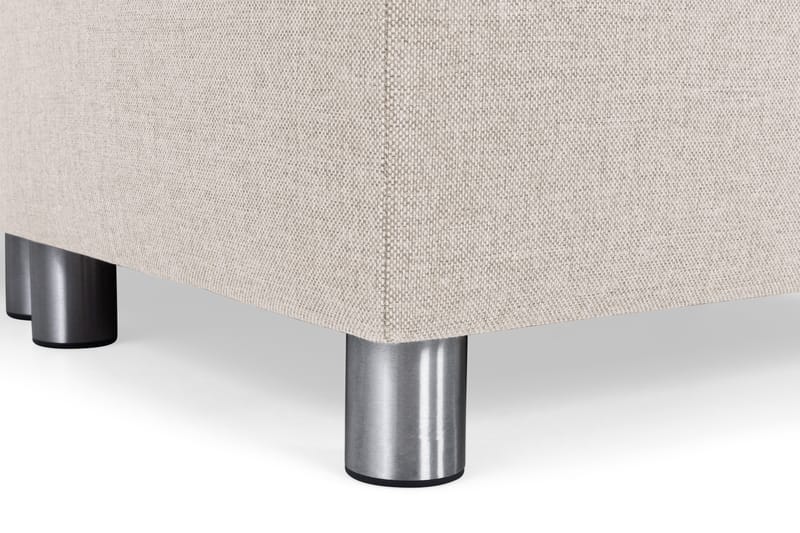 Crazy 4-sits Vänstervänd U-formad Large Soffa med Divan och Schäslong i Tyg - Beige - Möbler - Soffa - U-soffa