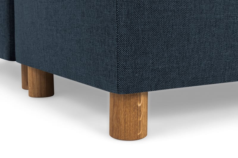 Crazy 4-sits Vänstervänd U-formad Large Soffa med Divan och Schäslong i Tyg - Blå - Möbler - Soffa - U-soffa