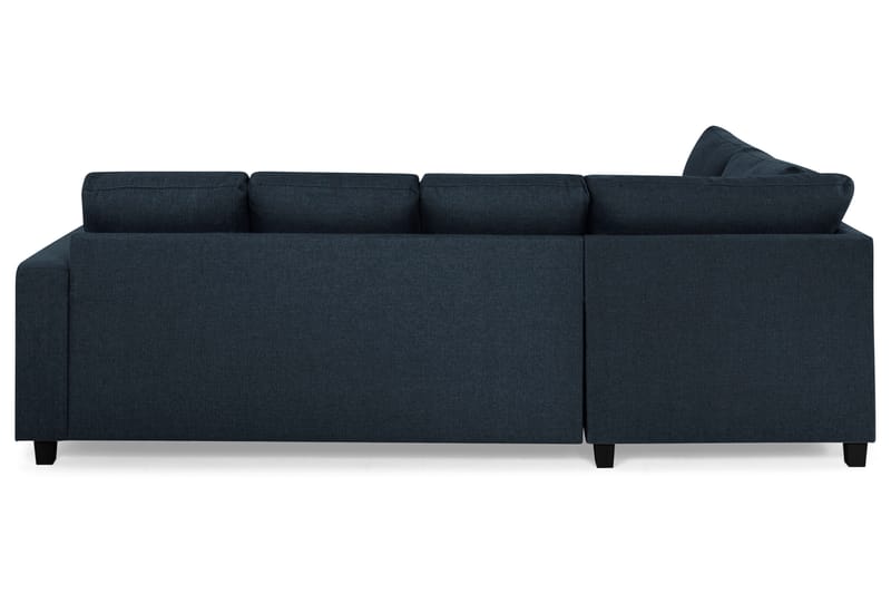 Crazy 4-sits Vänstervänd U-formad Large Soffa med Divan och Schäslong i Tyg - Blå - Möbler - Soffa - U-soffa