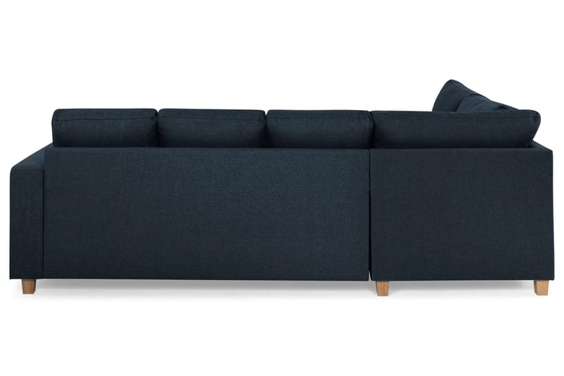Crazy 4-sits Vänstervänd U-formad Large Soffa med Divan och Schäslong i Tyg - Blå - Möbler - Soffa - U-soffa