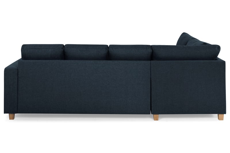Crazy 4-sits Vänstervänd U-formad Large Soffa med Divan och Schäslong i Tyg - Blå - Möbler - Soffa - U-soffa