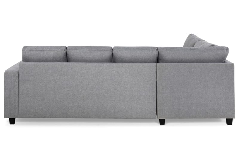 Crazy 4-sits Vänstervänd U-formad Large Soffa med Divan och Schäslong i Tyg - Grå - Möbler - Soffa - U-soffa