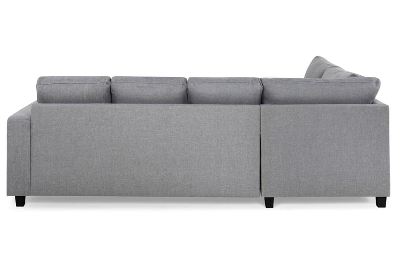 Crazy 4-sits Vänstervänd U-formad Large Soffa med Divan och Schäslong i Tyg - Grå - Möbler - Soffa - U-soffa