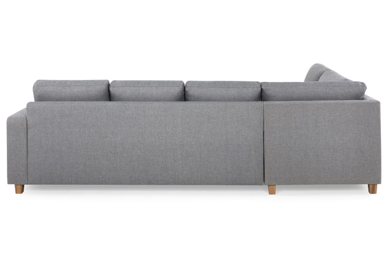 Crazy 4-sits Vänsterv änd U-formad Large Soffa med Divan och Schäslong i Tyg - Grå - Möbler - Soffa - U-soffa