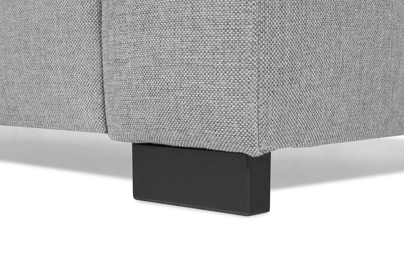 Crazy 4-sits Vänstervänd U-formad Large Soffa med Divan och Schäslong i Tyg - Grå - Möbler - Soffa - U-soffa