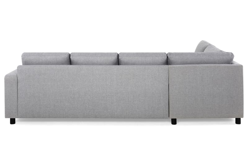 Crazy 4-sits Vänstervänd U-formad Large Soffa med Divan och Schäslong i Tyg - Grå - Möbler - Soffa - U-soffa