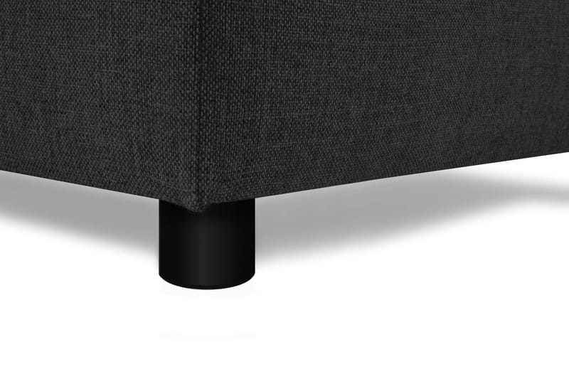 Crazy 4-sits Vänstervänd U-formad Large Soffa med Divan och Schäslong i Tyg inkl Kuvertkuddar - Antracit - Möbler - Soffa - U-soffa