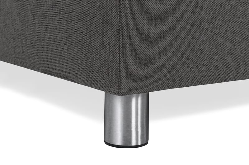 Crazy 4-sits Vänstervänd U-formad Large Soffa med Divan och Schäslong i Tyg - Mörkgrå - Möbler - Soffa - U-soffa