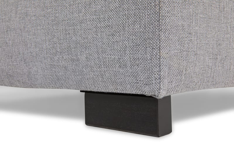 Crazy 4-sits Vänstervänd U-formad Small Soffa med Divan och Schäslong i Tyg inkl Kuvertkuddar - Grå - Möbler - Soffa - U-soffa