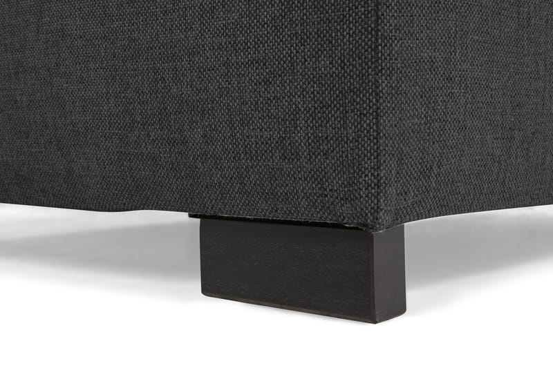 Crazy 4-sits Vänstervänd U-formad Small Soffa med Divan och Schäslong i Tyg inkl Kuvertkuddar - Mörkgrå - Möbler - Soffa - U-soffa