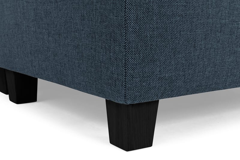 Crazy 5-sits Högervänd U-formad X-Large Soffa med Divan och Schäslong i Tyg - Blå - Möbler - Soffa - U-soffa