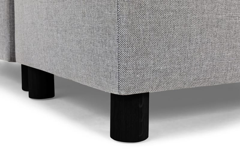 Crazy 5-sits Högervänd U-formad X-Large Soffa med Divan och Schäslong i Tyg - Grå - Möbler - Soffa - U-soffa