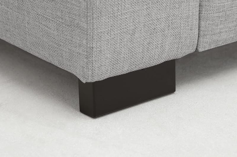 Crazy 5-sits Högervänd U-formad X-Large Soffa med Divan och Schäslong i Tyg - Grå - Möbler - Soffa - U-soffa