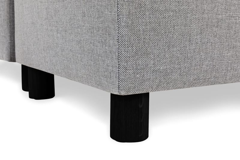 Crazy 5-sits Högervänd U-formad X-Large Soffa med Divan och Schäslong i Tyg - Grå - Möbler - Soffa - U-soffa