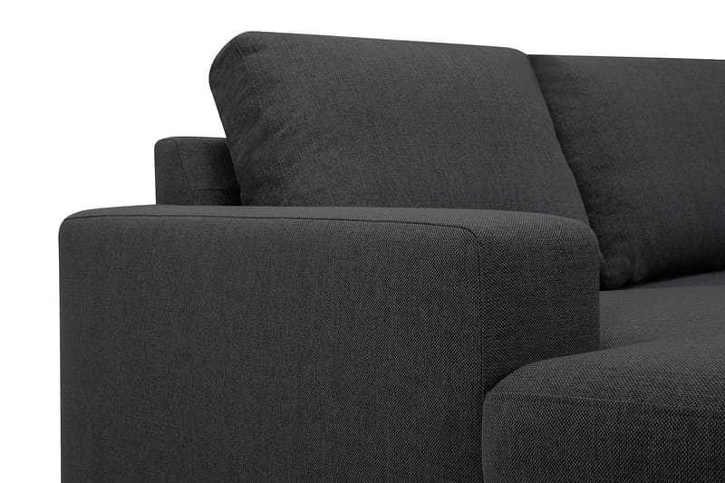 Crazy 5-sits Högervänd U-formad X-Large Soffa med Divan och Schäslong i Tyg - Mörkgrå - Möbler - Soffa - U-soffa