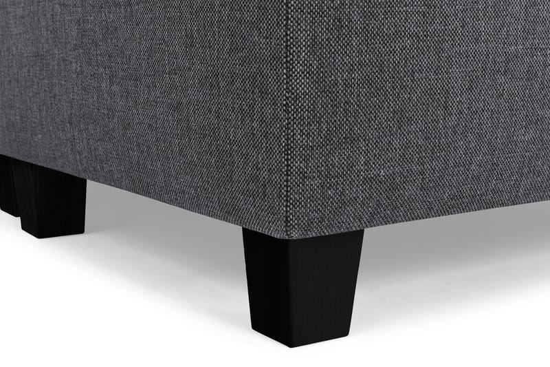 Crazy 5-sits Högervänd U-formad X-Large Soffa med Divan och Schäslong i Tyg - Mörkgrå - Möbler - Soffa - U-soffa