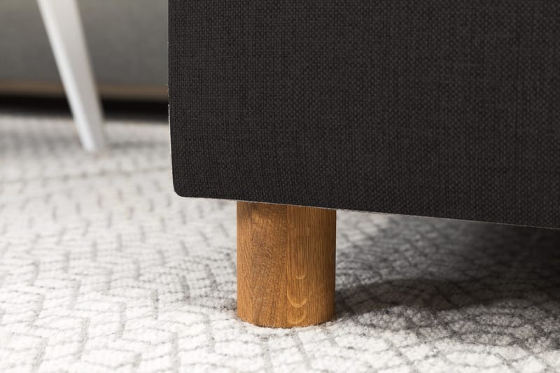 Crazy 5-sits Vänstervänd U-formad Soffa med Divan och Schäslong i Tyg - Antracit - Möbler - Soffa - U-soffa