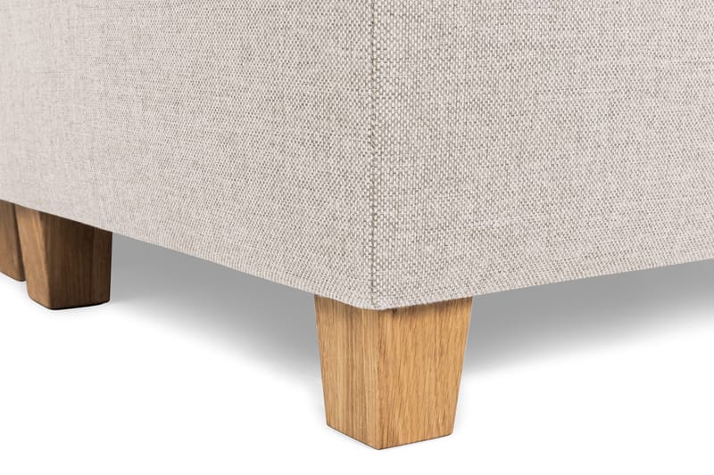 Crazy 5-sits Vänstervänd U-formad X-Large Soffa med Divan och Schäslong i Tyg - Beige - Möbler - Soffa - U-soffa