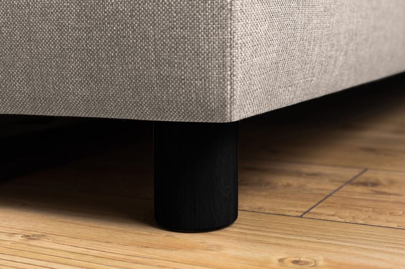 Crazy 5-sits Vänstervänd U-formad X-Large Soffa med Divan och Schäslong i Tyg - Beige - Möbler - Soffa - U-soffa