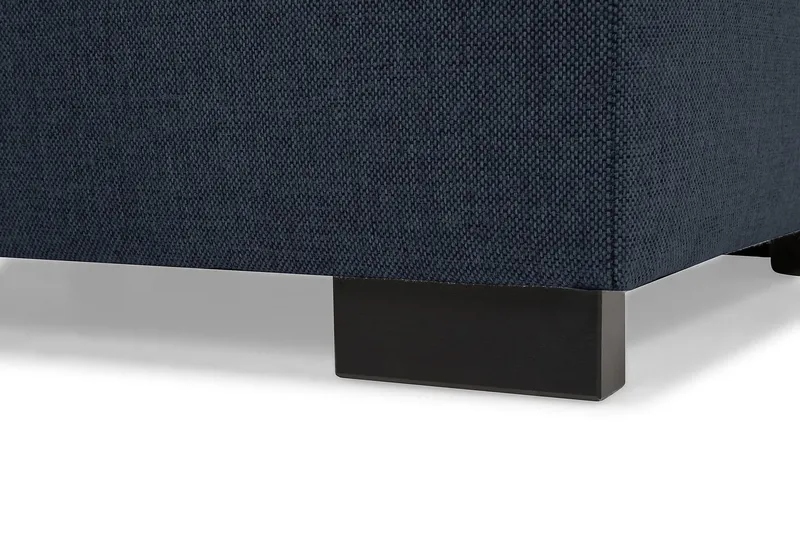 Crazy 5-sits Vänstervänd U-formad X-Large Soffa med Divan och Schäslong i Tyg - Blå - Möbler - Soffa - U-soffa