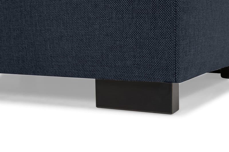 Crazy 5-sits Vänstervänd U-formad X-Large Soffa med Divan och Schäslong i Tyg - Blå - Möbler - Soffa - U-soffa