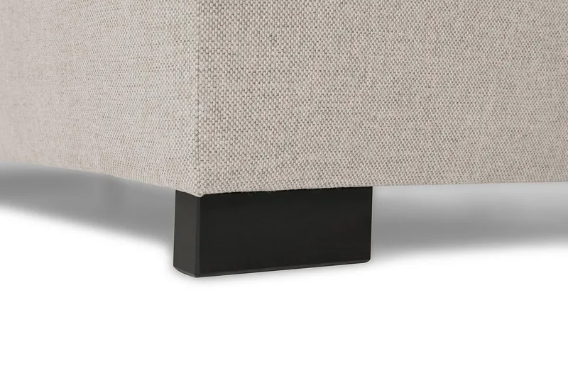 Crazy 6-sits Högervänd U-formad XX-Large Soffa med Divan och Schäslong i Tyg - Beige - Möbler - Soffa - U-soffa