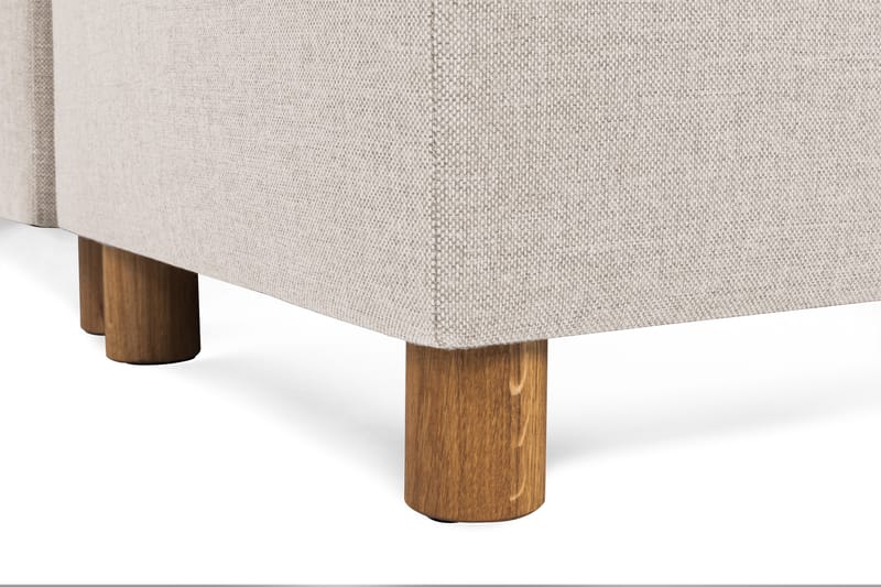 Crazy 6-sits Högervänd U-formad XX-Large Soffa med Divan och Schäslong i Tyg - Beige - Möbler - Soffa - Skinnsoffor