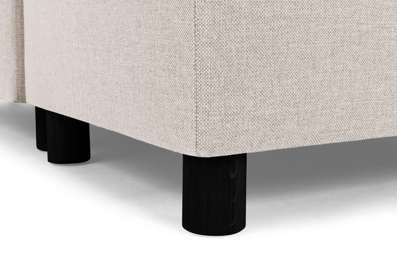 Crazy 6-sits Högervänd U-formad XX-Large Soffa med Divan och Schäslong i Tyg - Beige - Möbler - Soffa - U-soffa