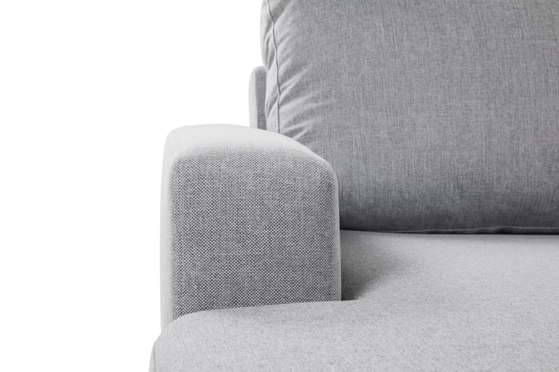 Crazy 6-sits Högervänd U-formad XX-Large Soffa med Divan och Schäslong i Tyg - Grå - Möbler - Soffa - U-soffa