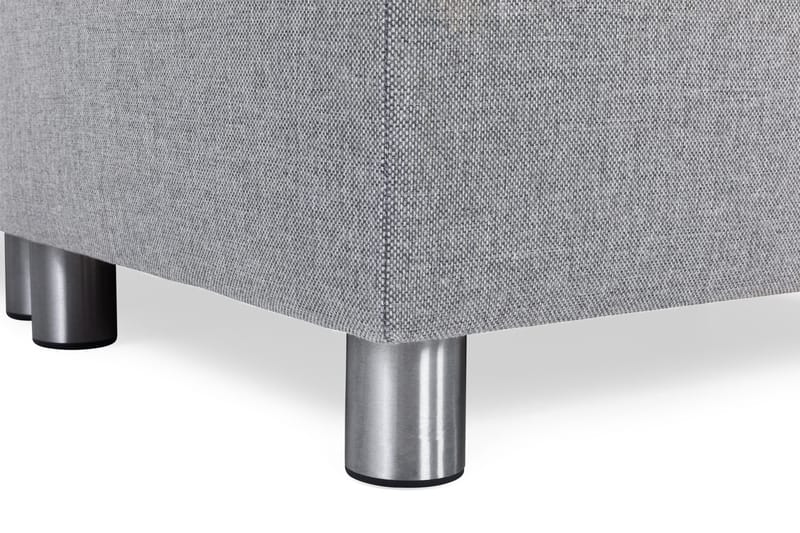 Crazy 6-sits Högervänd U-formad XX-Large Soffa med Divan och Schäslong i Tyg - Grå - Möbler - Soffa - U-soffa