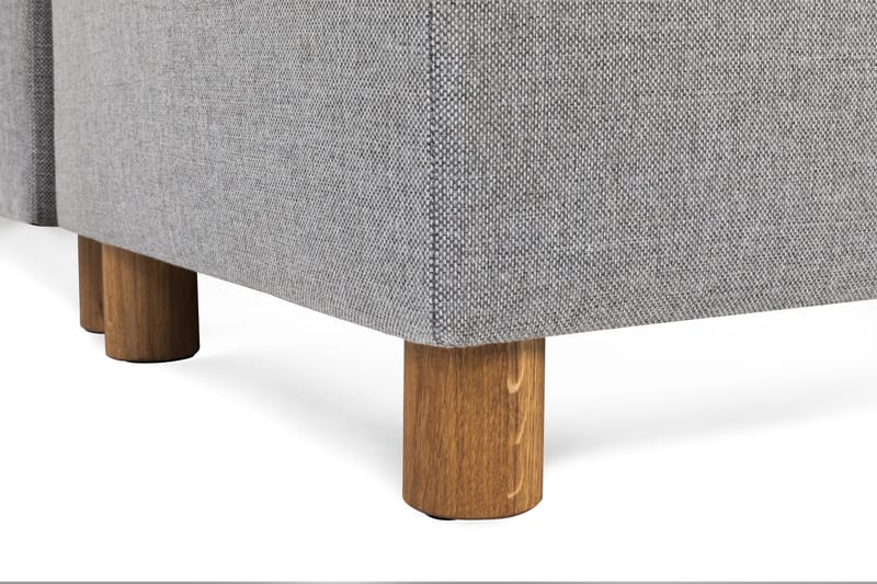 Crazy 6-sits Högervänd U-formad XX-Large Soffa med Divan och Schäslong i Tyg - Grå - Möbler - Soffa - U-soffa