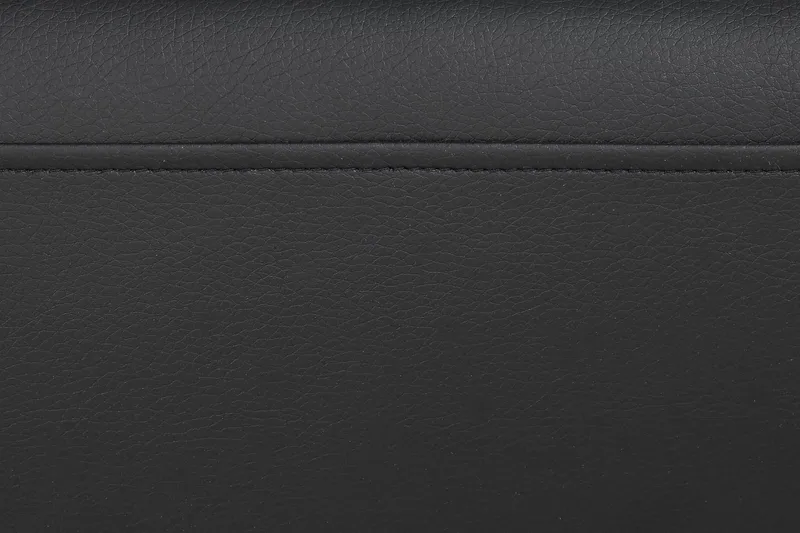 Crazy 6-sits Vänstervänd U-formad XX-Large Soffa med Divan och Schäslong i Konstläder - Svart - Möbler - Soffa - U-soffa