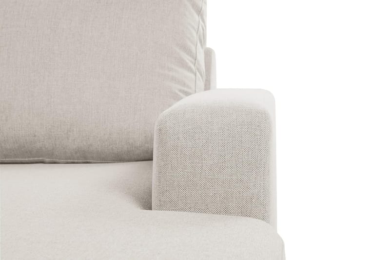 Crazy 6-sits Vänstervänd U-formad XX-Large Soffa med Divan och Schäslong i Tyg - Beige - Möbler - Soffa - U-soffa