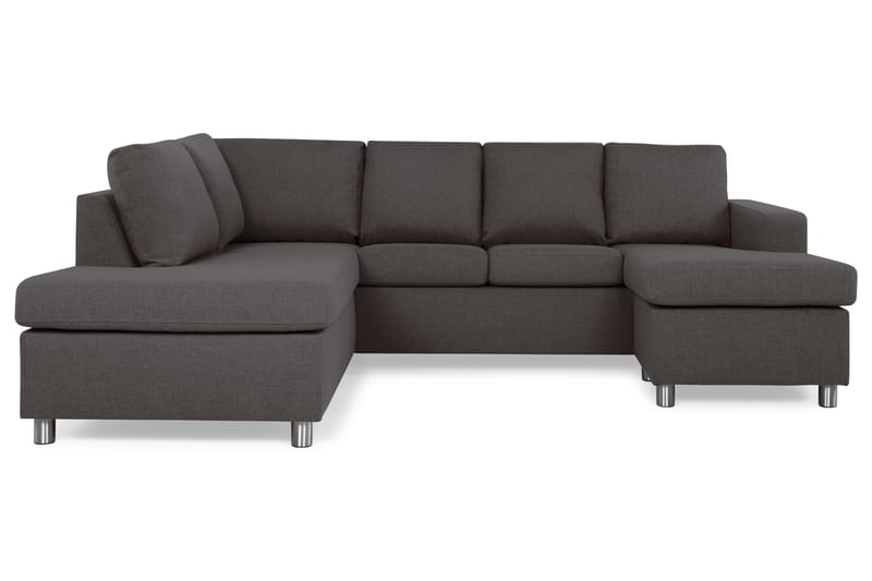 Crazy U-soffa Large Divan Höger - Mörkgrå - Möbler - Soffa - U-soffa