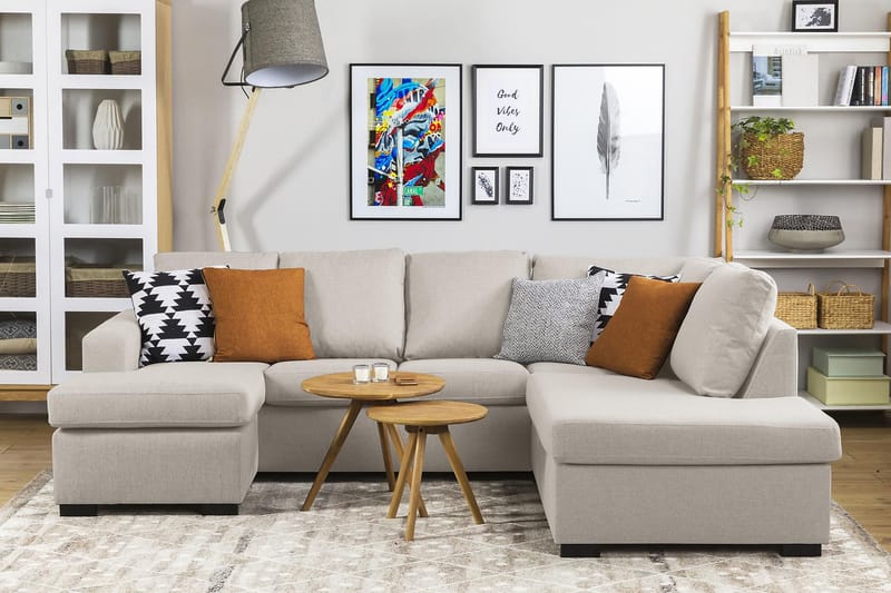 Crazy U-soffa Small Divan Vänster - Beige - Möbler - Soffa - U-soffa
