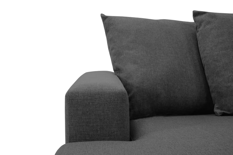 Crazy U-soffa Small Divan Vänster inkl Kuvertkuddar - Mörkgrå - Möbler - Soffa - U-soffa
