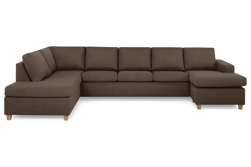 Crazy U-soffa XL Divan Höger - Brun - Möbler - Soffa - U-soffa