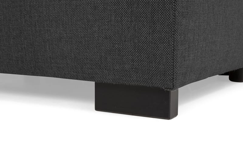 Crazy U-soffa XL Divan Höger inkl Kuvertkuddar - Svart - Möbler - Soffa - U-soffa