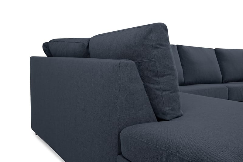 Crazy U-soffa XL Divan Höger - Mörkblå - U-soffa