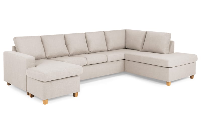 Crazy U-soffa XL Divan Vänster - Beige - Möbler - Soffa - U-soffa
