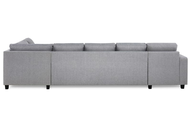 Crazy U-soffa XL Divan Vänster - Ljusgrå - U-soffa