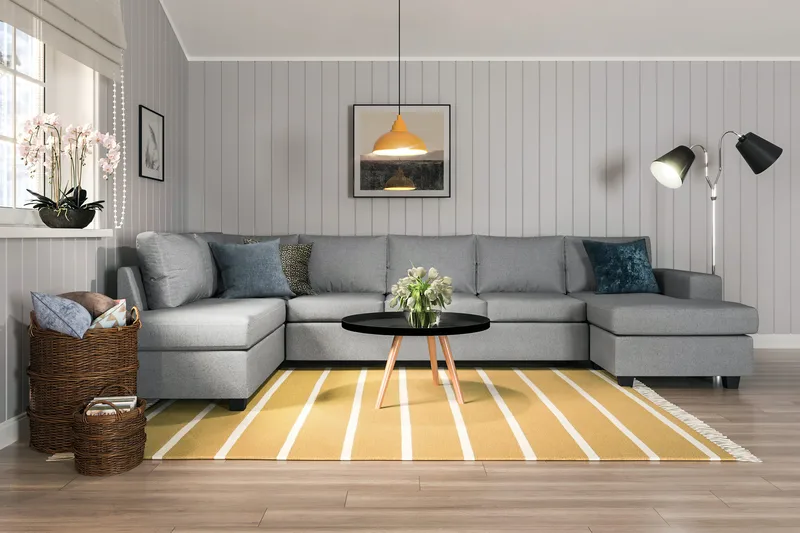 Houston U-soffa Large med Divan Höger - Möbler - Soffa - U-soffa