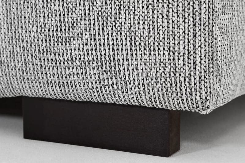 Link 5-sits Högervänd U-formad X-Large Soffa med Divan och Schäslong i Tyg - Ljusgrå - Möbler - Soffa - U-soffa